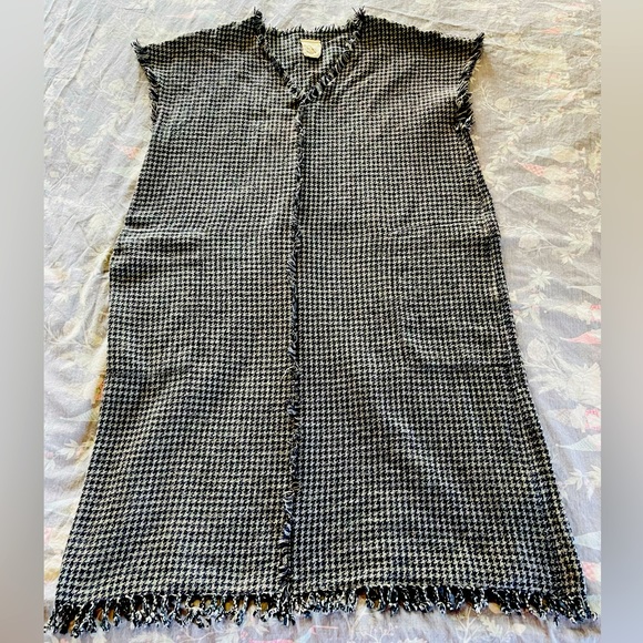 45 RPM Dresses & Skirts - 45 RPM Rby45rpm Japanese organic cotton houndstooth dress size 2